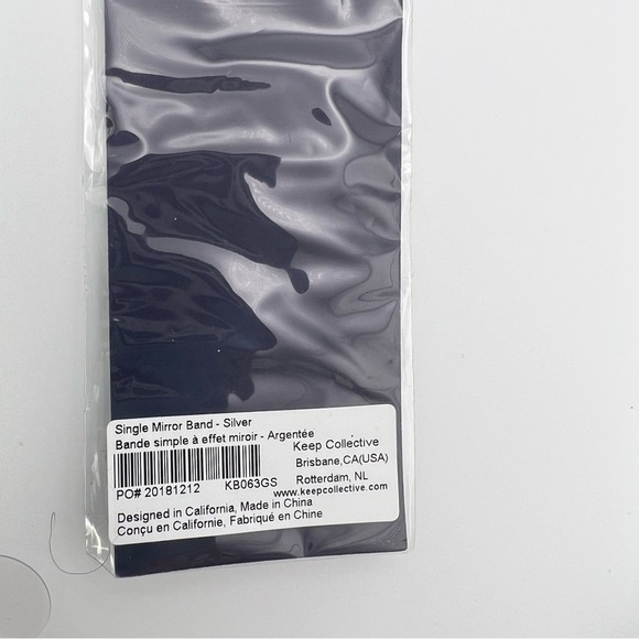 Stella and Dot Keep Collective Single Mirror Band -Silver - Picture 4 of 4